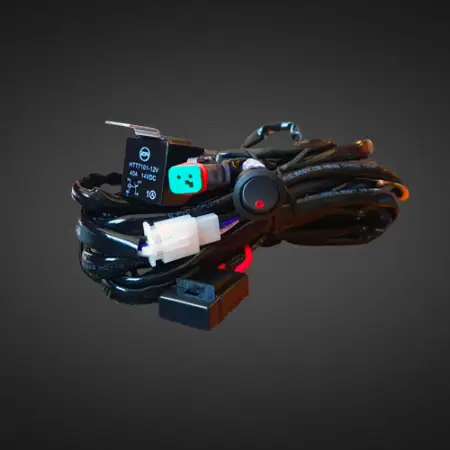 Relay Harness for LED and HID Driving Lights and Light Bars