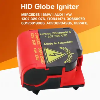 AL Bosch 1307329076 OEM HID Xenon Globe Igniter — BMW, Audi, VW, Mercedes Replacement