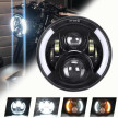 Pro Series 7 Inch LED Headlight - Quarter Halo