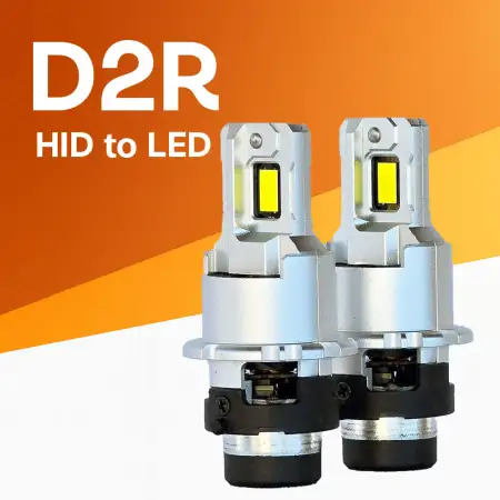 D2R LED Headlight Globes Australia | HID to LED Upgrade