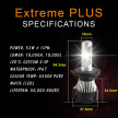 Extreme PLUS G3 LED Globes. 18,000 Lumen (P18) - BRIGHTEST.