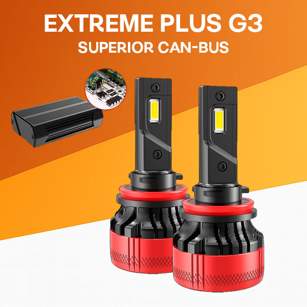 Extreme Plus G3 Can Bus LED Headlight Globes